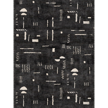 Jama Black Rug