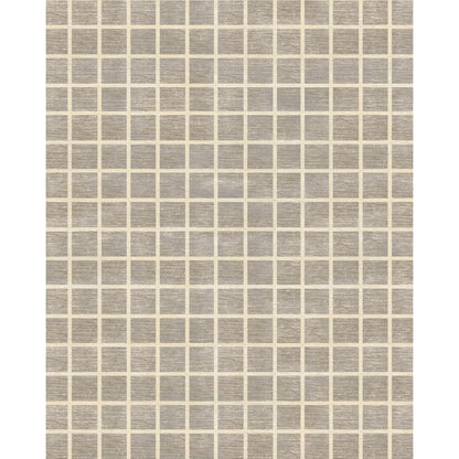 Caper Natural Beige Checkered Rug