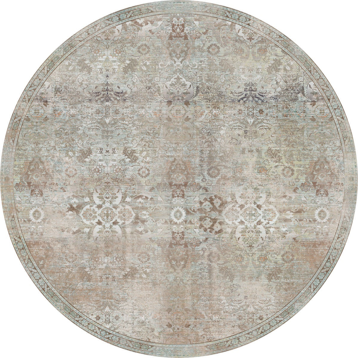 Kissara Beige Blue Rug