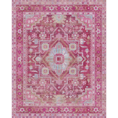 Ozana Pink Teal Rug