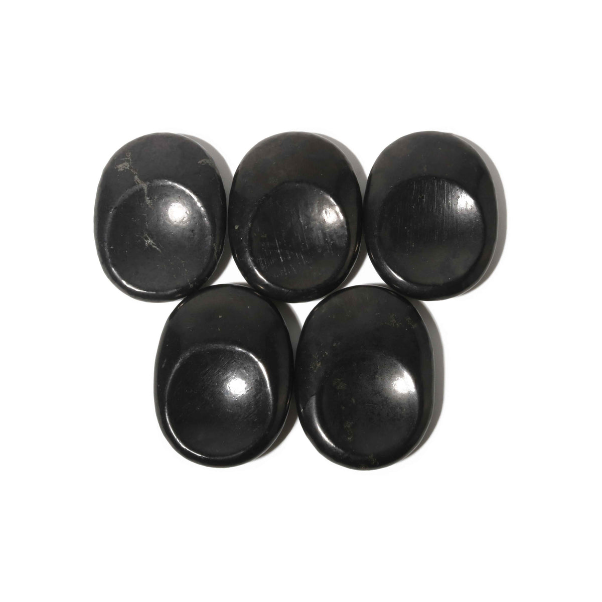 Shungite Worry Stone - Pack of 5