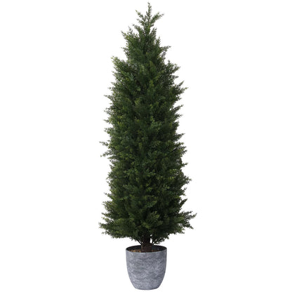 Hampton Faux Potted Cedar Topiary Plant (Multiple Sizes)