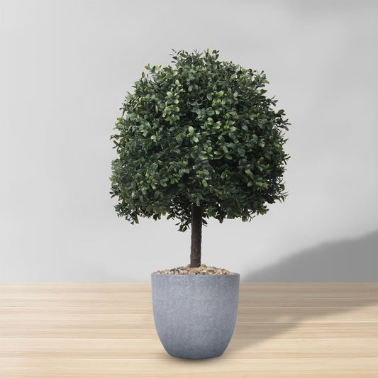Kingston Faux Potted Cedar Topiary Plant 24''