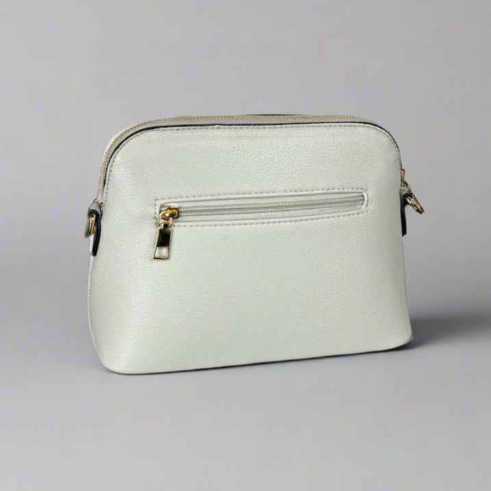 Temptation Italy Faux Leather Small Crossbody Bag with Floral Design