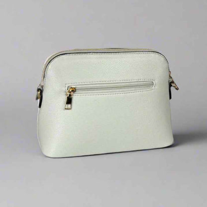 Temptation Italy Faux Leather Small Crossbody Bag with Floral Design