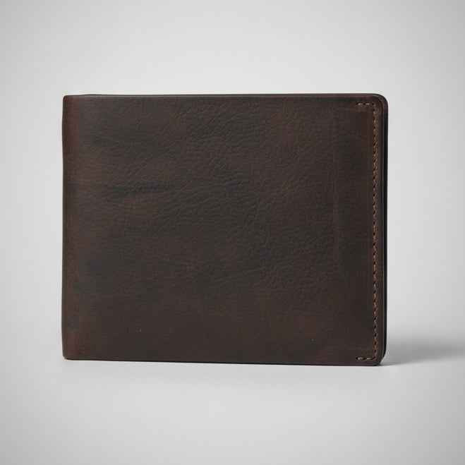 Men's RFID Bifold Wallet with Left ID Flap