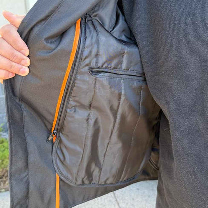 Open Road Men's Armored Textile Motorcycle Jacket