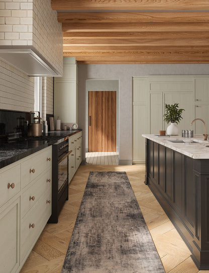 Willow Dark Grey White Rug