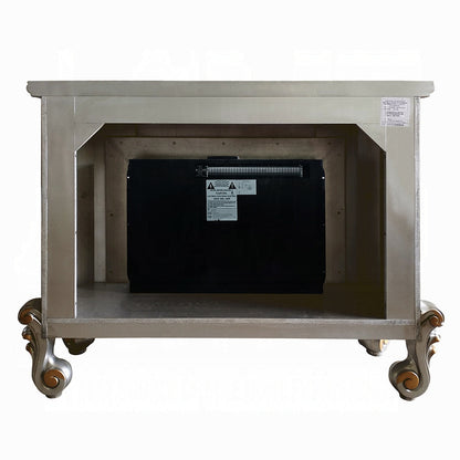 Gilded Antique Luxury Fireplace - Platinum