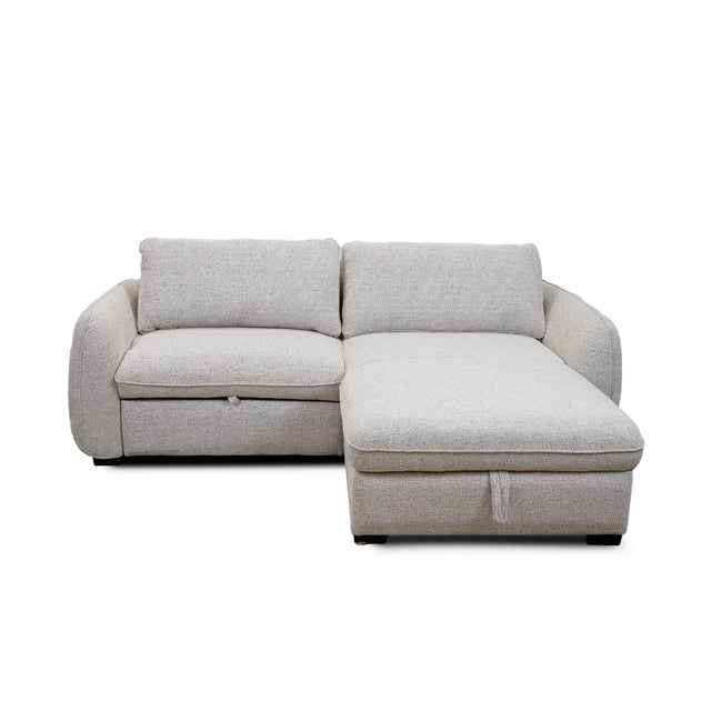Amira Pullout Sleeper Sectional with Storage Chaise