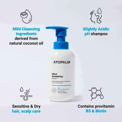 Atopalm Mild Shampoo 300ml