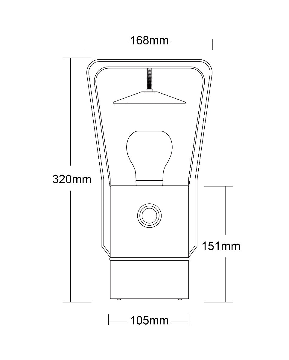 TRU De-LIGHT VIENNA LED, Dimmable Desk Lamp - Lamp / Power Bank / Decoration All-In-One