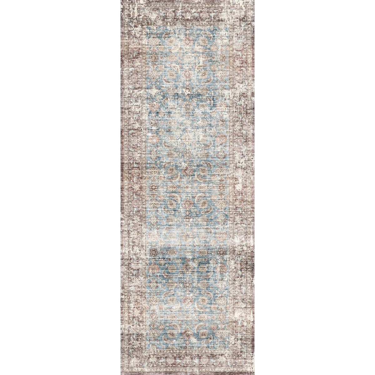 Zariah Brick Lagoon Rug