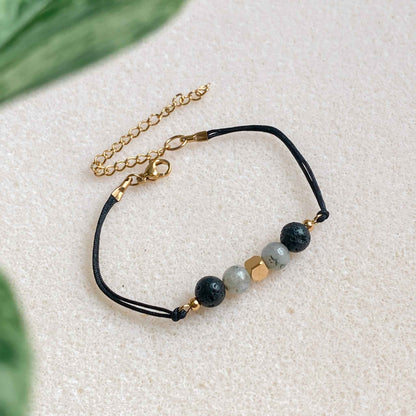 Bracelet cordon diffuseur d’huiles essentielles | NOCTIS