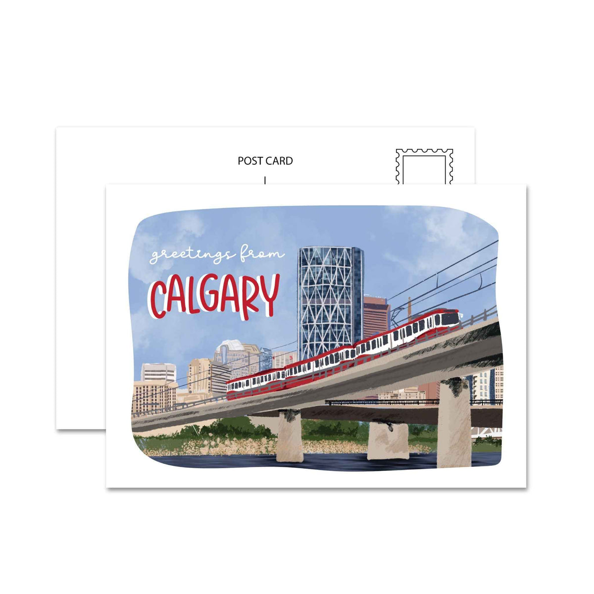 Calgary V3 Postcard