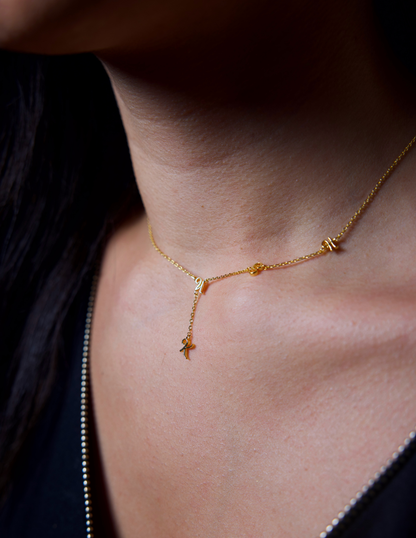 18K GOLD KUSH NECKLACE