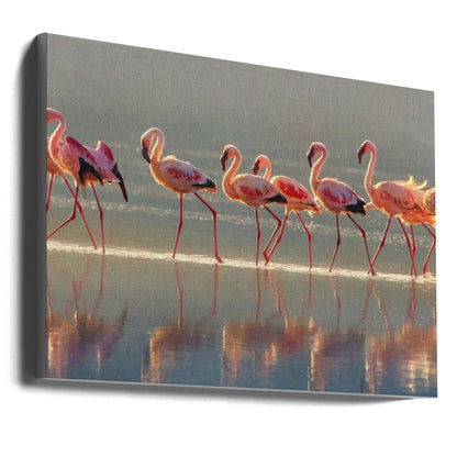 Wall art Flamingo Landscape