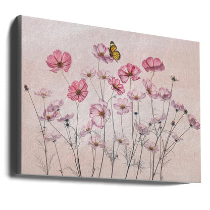 Wall Art Cosmos and Butterfly
