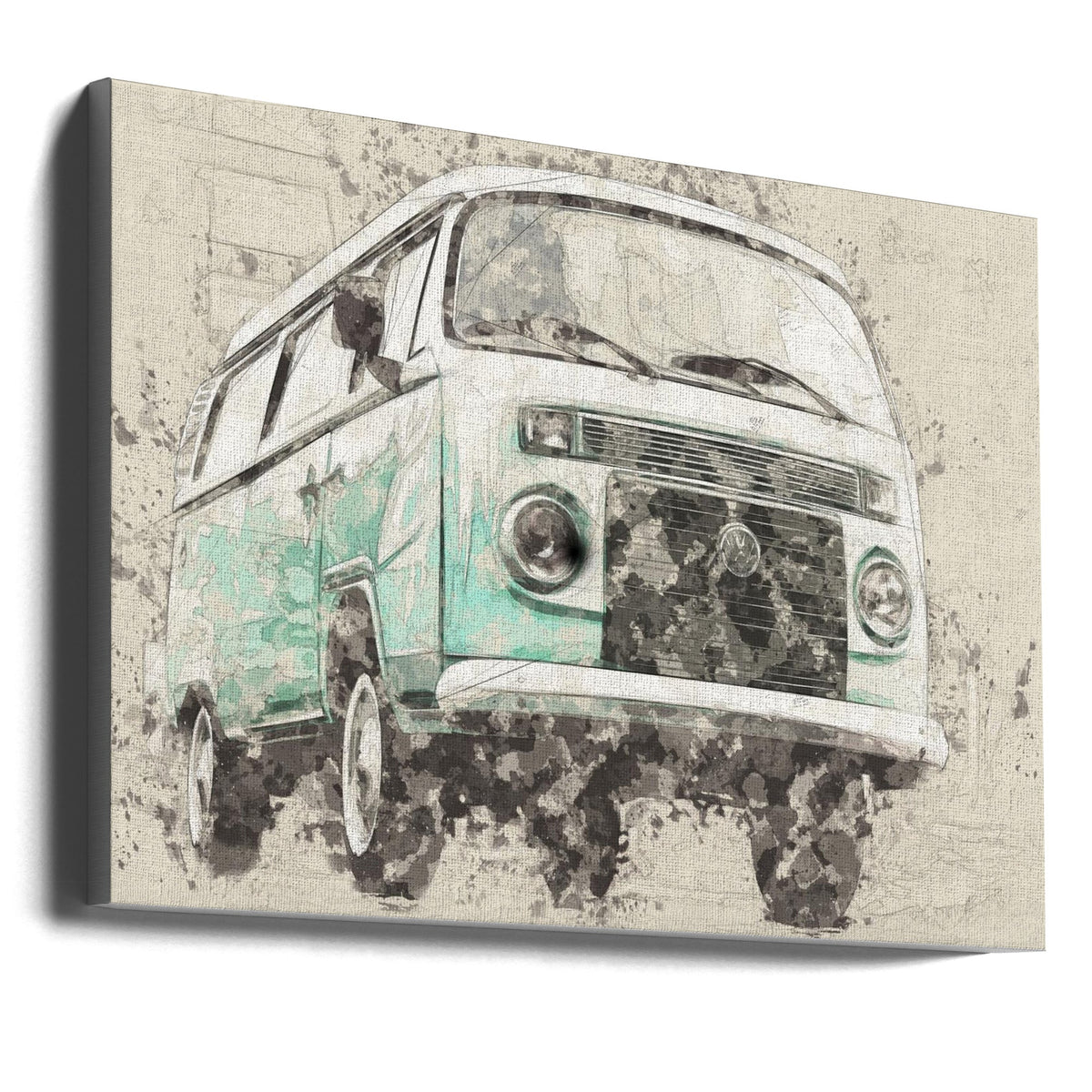 Wall art Volkswagen Combi