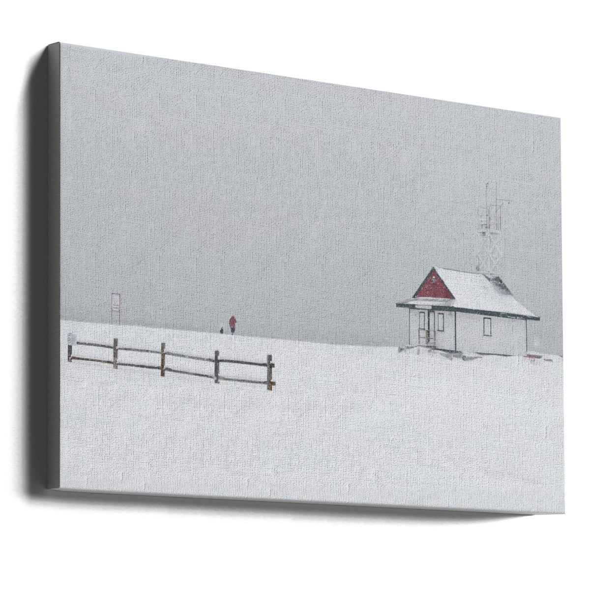 Guild House on the beach I Canvas Print