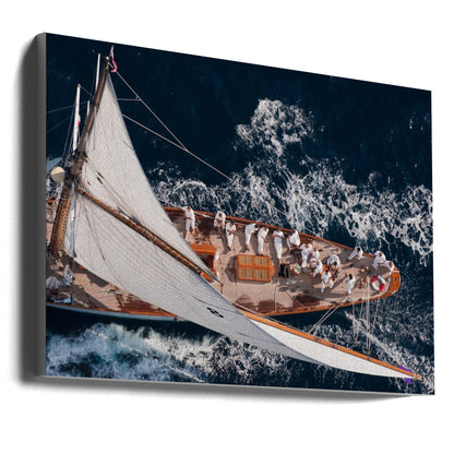 Wall art Above Moonbeam Canvas Print