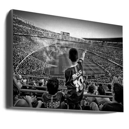 Wall art Cathedral of Football