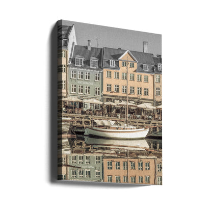 Wall art COPENHAGEN VINTAGE Quiet Nyhavn