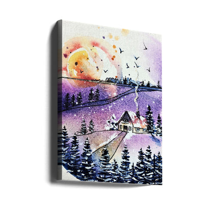 Wall art Winter 2 Canvas Print