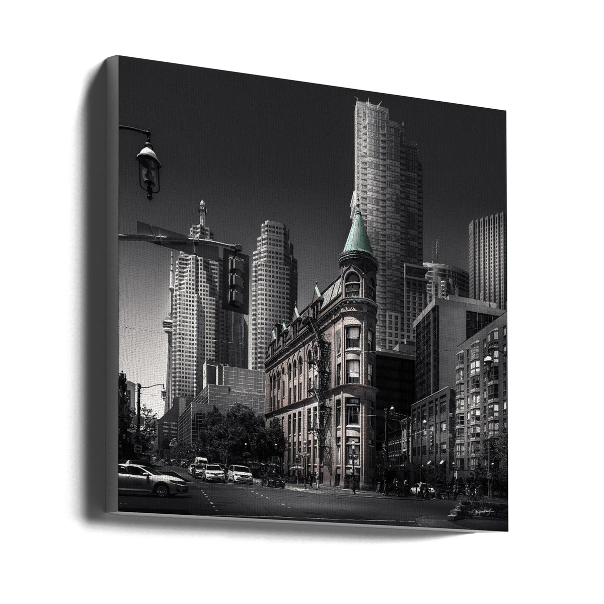 Wall Art Canadian Flatiron Canvas Print