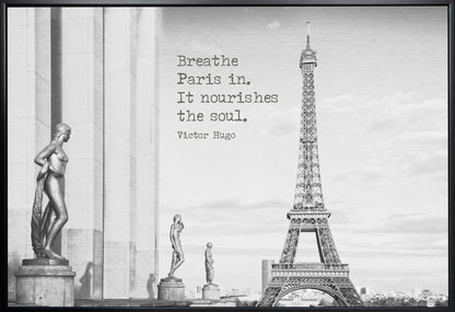 Wall art Breathe Paris in