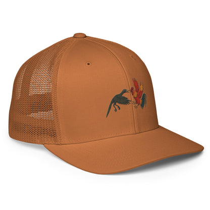 Chickasaurous Battle Trucker Hat