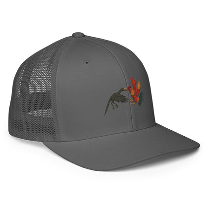 Chickasaurous Battle Trucker Hat