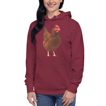 Rhode Island Red Unisex Bunnyhug (hoodie)