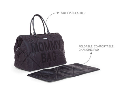 Nursery bag Mommy Bag ® Puffered Black