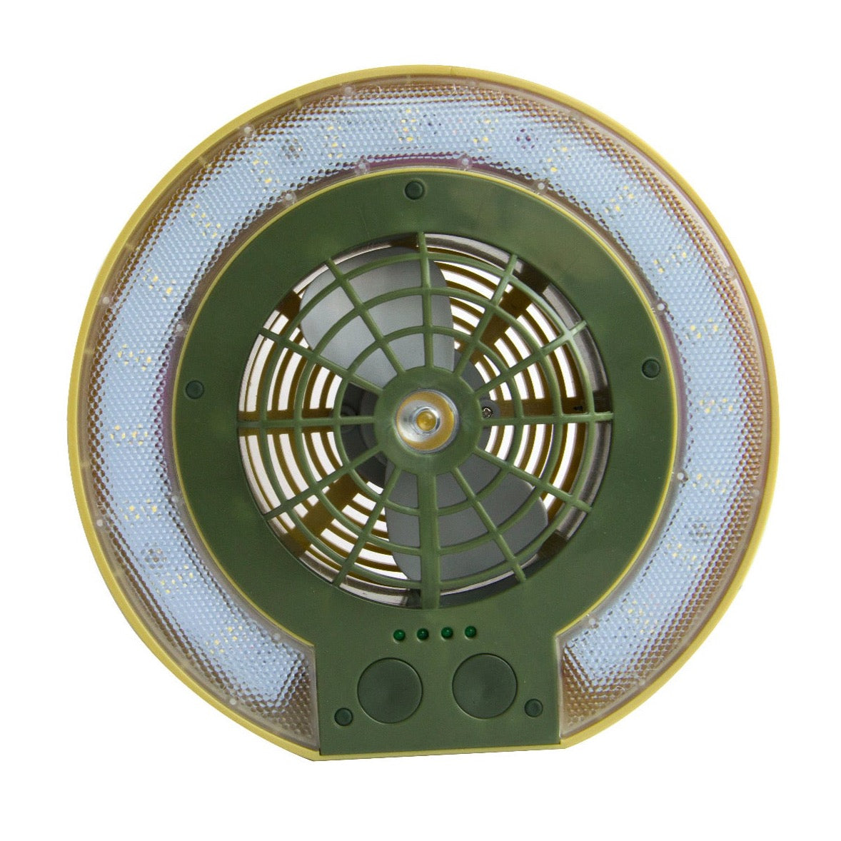 TRU De-LIGHT LiteBreeze LED Multi-Use Multipurpose Disc Fan / Light For Work / Play - Indoor / Outdoor Use