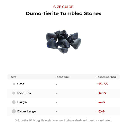 Dumortierite Tumbled Stones