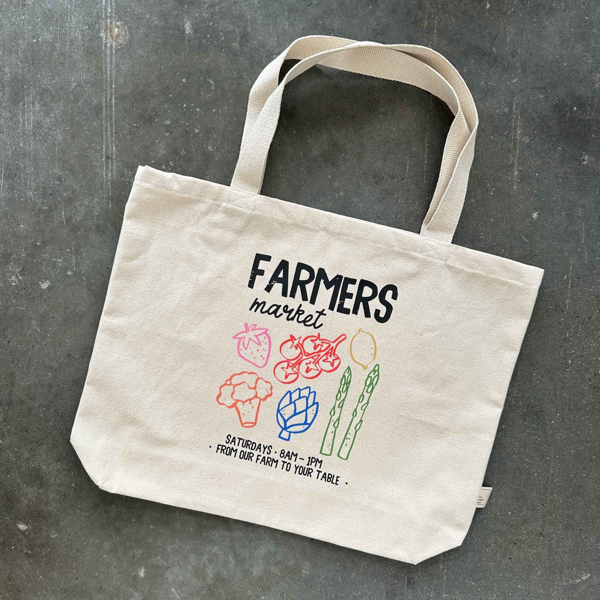 Farmers' Market Tote Bag