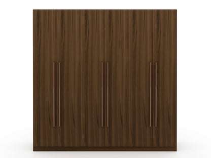 Torino Modern Freestanding Wardrobe - Brown
