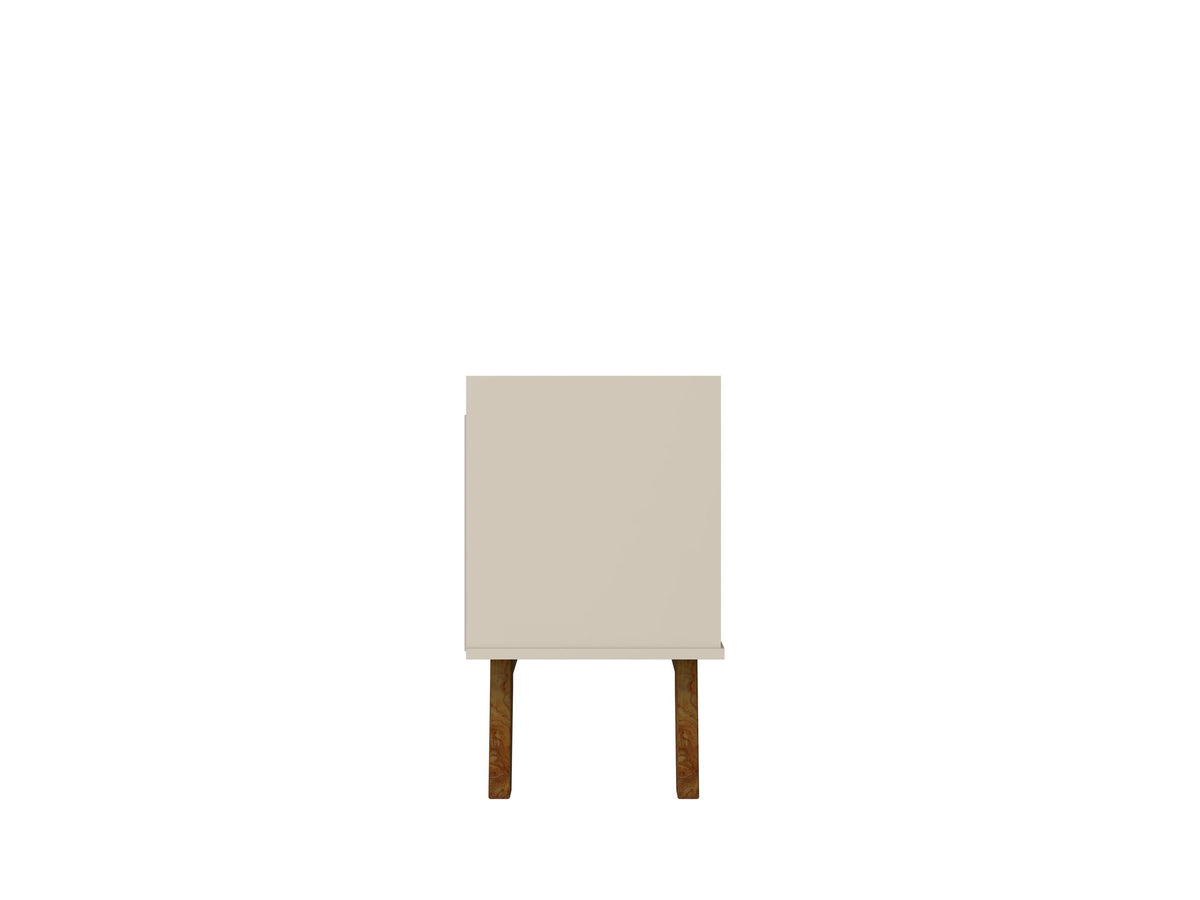 Malmo Modern 70.8" TV Stand with 2 Drawers - Beige/Brown
