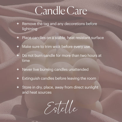 Mini Soy Bubble Candle Set | Unscented Home Decor, Wedding Favors
