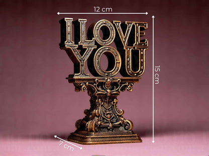 I Love You Column - Love Series