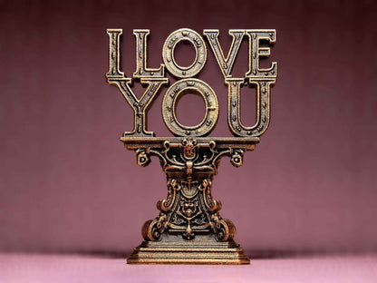 I Love You Column - Love Series
