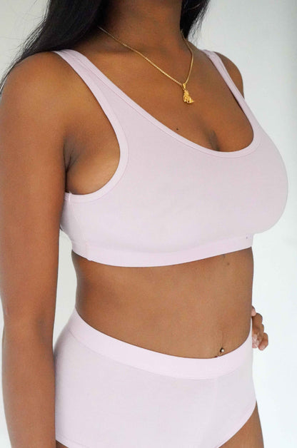 Bralette Basic - Orchidée