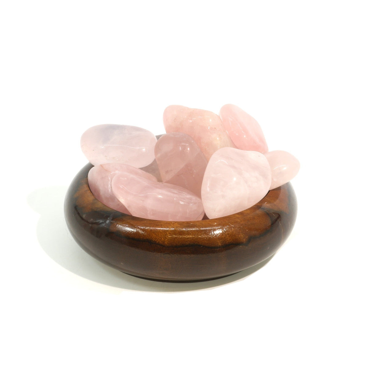 Rose Quartz E Tumbled Stones - Brazil