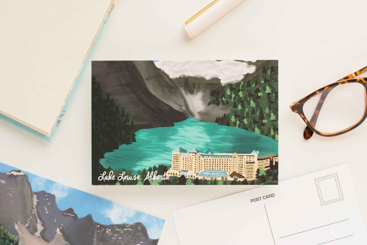 Lake Louise, Alberta Postcard