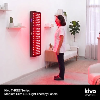 Kivo THREE Series - Medium Red Light Therapy Panel