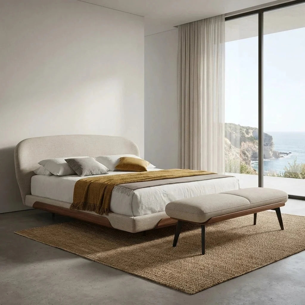 Linden Modern Upholstered Bed