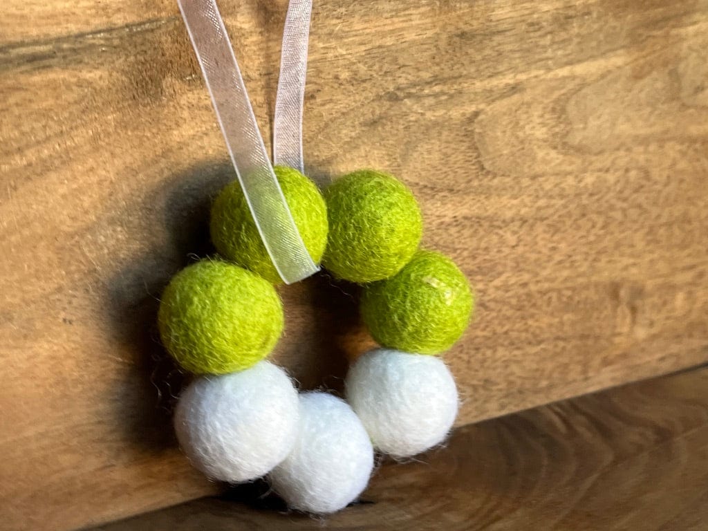 Wreath | Felted Essential Oil Diffuser