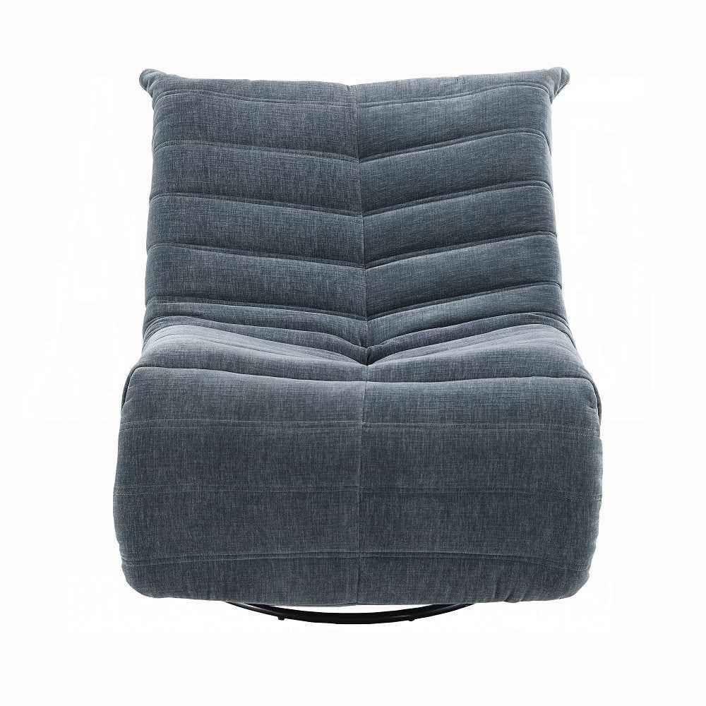 Brasov Swivel Chenille Recliner Accent Chair - Multiple Color Options