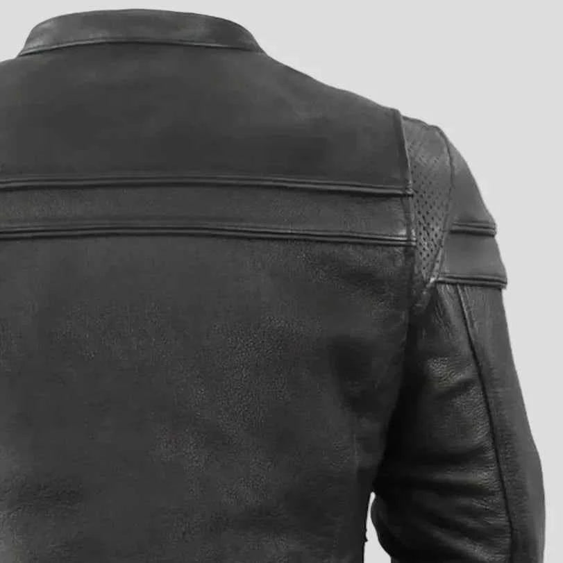 Women's Motorcycle Jacket. Vented Cowhide with Zip-Out Thermal Liner